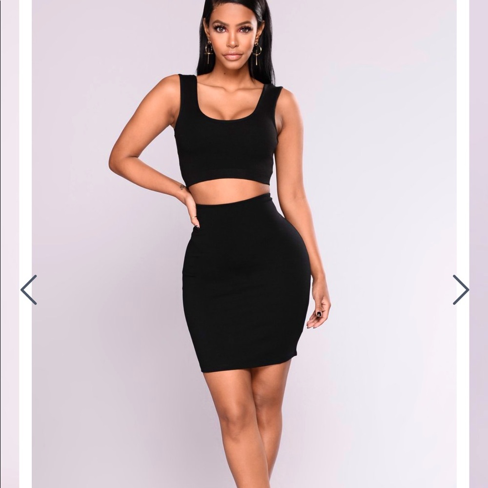 **NWT** FN So Set Mini Ponte Skirt